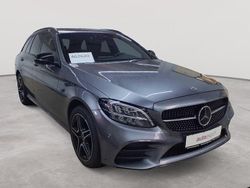 Selenitgrau metallic Gebraucht 2020 Mercedes C300e AMG line Kombi | 22.690 € (Fairer Preis)