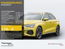Pythongelb metallic Gebraucht 2022 Audi A3 S-Line Limousine | 28.390 € (Fairer Preis)