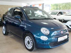 Blau Gebraucht 2021 Fiat 500C Lounge Cabrio | 13.999 € (Fairer Preis)