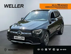 Schwarz Gebraucht 2020 Mercedes GLC300 AMG line SUV | 43.280 € (Fairer Preis)