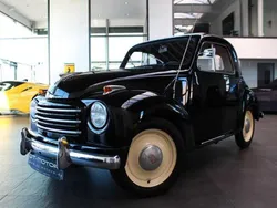 Schwarz Gebraucht 1954 Fiat 500C Classica Cabrio | 14.500 €
