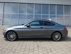 Grau Gebraucht 2017 Mercedes C400 AMG line Coupé | 30.480 € (Fairer Preis)