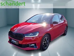 Velvetrot metallic Gebraucht 2024 Skoda Fabia Monte Carlo Limousine | 26.880 € (Etwas zu teuer)