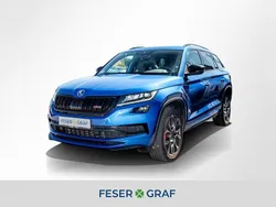 Raceblau metallic Gebraucht 2020 Skoda Kodiaq RS SUV | 34.480 € (Guter Preis)