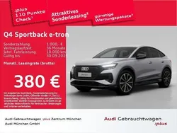 Florettsilber metallic Gebraucht 2024 Audi Q4 Sportback e-tron Advanced SUV | 44.924 € (Teuer)