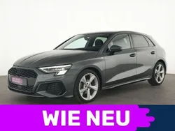 Grau Gebraucht 2022 Audi A3 Sportback S-Line Limousine | 25.395 € (Fairer Preis)