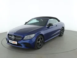 Blau Gebraucht 2020 Mercedes C220 AMG line Cabrio | 32.390 € (Fairer Preis)
