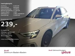 Weiß Gebraucht 2022 Audi A3 Sportback Advanced Limousine | 21.330 € (Fairer Preis)
