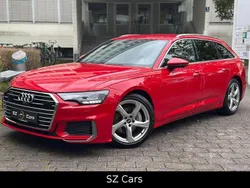 Rot Gebraucht 2021 Audi A6 S-Line Kombi | 36.900 € (Guter Preis)