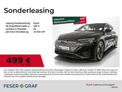 Mythosschwarz metallic Gebraucht 2024 Audi Q8 e-tron Advanced SUV | 61.450 € (Guter Preis)