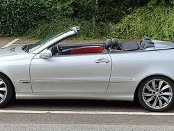 Silber Gebraucht 2003 Mercedes CLK320 Elegance Cabrio | 6.200 € (Etwas zu teuer)
