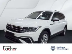 Pure white Gebraucht 2024 VW Tiguan Allspace Life SUV | 35.190 € (Guter Preis)