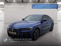 Blau Gebraucht 2023 BMW i4 Shadowline Limousine | 46.606 € (Fairer Preis)