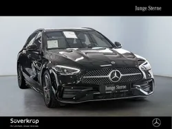 Schwarz Gebraucht 2024 Mercedes C220 AMG Kombi | 42.190 € (Guter Preis)