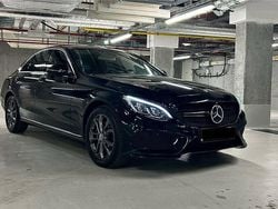 Schwarz Gebraucht 2015 Mercedes C220 AMG line Limousine | 18.499 € (Fairer Preis)