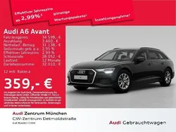Brillantschwarz Gebraucht 2022 Audi A6 Premium Kombi | 35.497 € (Guter Preis)