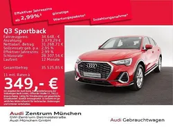 Tangorot metallic Gebraucht 2023 Audi Q3 Sportback S-Line SUV | 34.648 € (Superpreis)