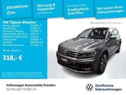 Platinum grey metallic Gebraucht 2019 VW Tiguan Allspace Highline SUV | 29.990 € (Guter Preis)