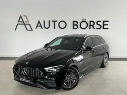 Schwarz Gebraucht 2021 Mercedes C200 AMG line Limousine | 34.490 € (Teuer)