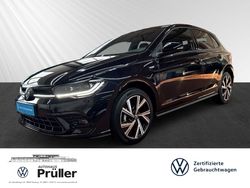 Deep black perleffekt (schwarz) Gebraucht 2024 VW Polo R-line Kleinwagen | 24.400 € (Fairer Preis)