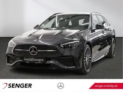 Grau Gebraucht 2025 Mercedes C220 AMG Limousine | 49.890 € (Teuer)