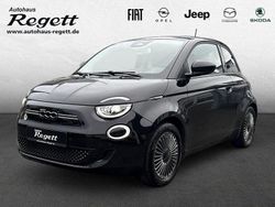 Onyx schwarz) (schwarz Gebraucht 2021 Fiat 500e Icon Kleinwagen | 16.990 € (Fairer Preis)