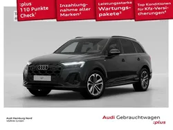 Mythosschwarz metallic Gebraucht 2024 Audi Q7 S-Line SUV | 79.380 € (Fairer Preis)