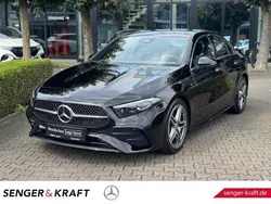 Schwarz Gebraucht 2024 Mercedes A180 AMG Limousine | 30.980 € (Fairer Preis)