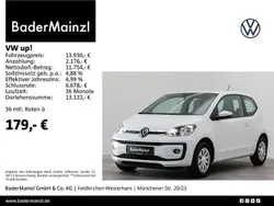 Pure white Gebraucht 2023 VW up! Kleinwagen | 14.330 € (Fairer Preis)