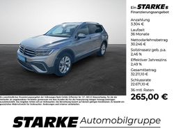Grau (platinum grey metallic) Gebraucht 2023 VW Tiguan Allspace Life SUV | 31.950 € (Guter Preis)