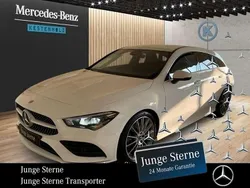Unilack polarweiß Gebraucht 2020 Mercedes CLA200 Shooting Brake AMG Kombi | 26.444 € (Teuer)