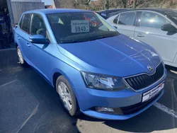 Denimblau metallic Gebraucht 2018 Skoda Fabia Ambition Kleinwagen | 9.940 € (Fairer Preis)