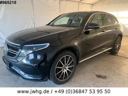 Schwarz Gebraucht 2021 Mercedes EQC400 AMG line SUV | 32.750 € (Fairer Preis)