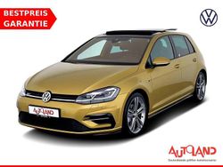 Gold Gebraucht 2018 VW Golf VII R-line Limousine | 21.990 € (Teuer)