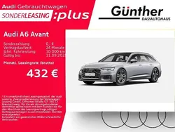 Silber Gebraucht 2024 Audi A6 S-Line Kombi | 50.500 €