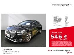Mythosschwarz Gebraucht 2023 Audi e-tron S-Line SUV | 38.880 € (Guter Preis)