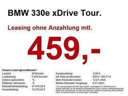 Alpinweiss uni Gebraucht 2024 BMW 330e M Sport Kombi | 47.890 € (Fairer Preis)