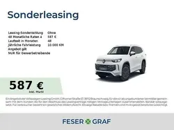 Pure white Neu 2025 VW Tayron SUV | 55.390 € (Teuer)