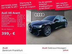 Mythosschwarz metallic Gebraucht 2022 Audi A6 Design Kombi | 34.350 € (Superpreis)