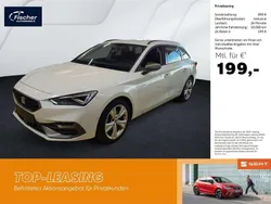 Weiss Gebraucht 2024 Seat Leon FR Kombi | 26.980 € (Fairer Preis)