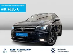 Deep black perleffekt Gebraucht 2021 VW Tiguan Allspace SUV | 32.760 € (Guter Preis)