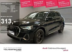 Mythosschwarz metallic Gebraucht 2024 Audi Q3 S-Line SUV | 46.668 € (Fairer Preis)