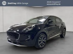 Agate black metallic Gebraucht 2022 Ford Puma Titanium SUV | 16.790 € (Superpreis)