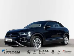 Schwarz Gebraucht 2023 VW T-Roc Cabriolet Style Cabrio | 29.979 € (Guter Preis)