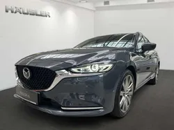 Polymetal grey Gebraucht 2024 Mazda 6 Exclusive-Line Kombi | 35.890 € (Fairer Preis)