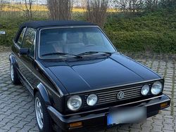 Schwarz Gebraucht 1988 VW Golf Cabriolet Cabrio | 7.700 €
