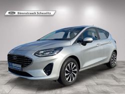 Silber (polarsilber metallic) Gebraucht 2022 Ford Fiesta Titanium Kleinwagen | 16.990 € (Teuer)