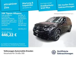Deep black perleffekt Gebraucht 2025 VW Tiguan Allspace R-line SUV | 44.490 € (Etwas zu teuer)