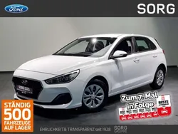 Weiß, polar white Gebraucht 2020 Hyundai i30 Select Limousine | 13.990 € (Fairer Preis)