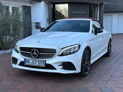 Weiß Gebraucht 2018 Mercedes C300 AMG Cabrio | 35.650 € (Etwas zu teuer)